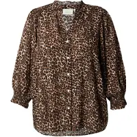 ONLY Carraya Overhemd Dames Bruin 48