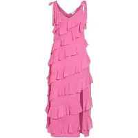 Vila Viluna Bandje Maxi Jurk 38 EU dames