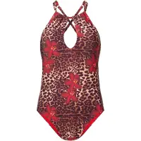Lingadore Badpak beige / rood / zwart
