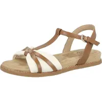 s.Oliver Sandalen met riem crème / camel