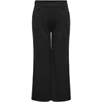 ONLY Carmakoma Broek Carsania Button Pant Jrs Pnt Noos 15293196 Black Dames Maat - W42-44 X L32