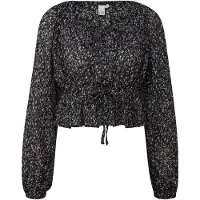 QS -qs Blouses Black Size: 34 | Blouses Outlet | Dames | Zwart