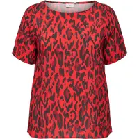 ONLY Carharmony T-shirts Dames Rood 48