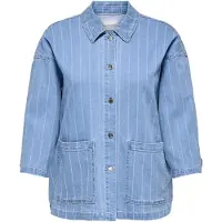 ONLY Carkirsi Denim Jas Dames Blauw 44