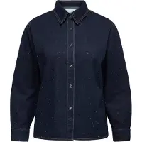 ONLY Carmaggie Denim Overhemd Dames Blauw 48
