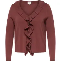 ONLY Carluis Vest Dames Rood Xl-54