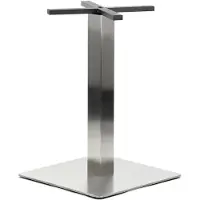 Stema - RVS Statafelbasis - 50x50 cm - Borsteld