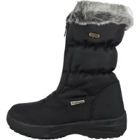 Lackner Kitzbühel Olga TX - Dames Winter Laarzen mit geïntegreerde Spikes 7600 Zwart , Maat: EU 36 UK 3
