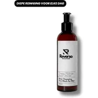 Reverso Gezichtsreiniger Mannen – Face Wash – Plantaardig & Verfrissend – Gezichtsverzorging – 200 ml