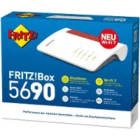 FRITZ! Box 5690 Wifi 7 (WLAN BE) router, dual band, max. 6.500 Mbit/s, glasvezelverbinding