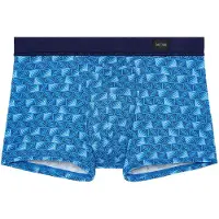 Hom Boxershorts ' HO1 Beachcomber ' blauw / turquoise