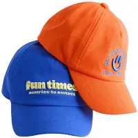 Next Hoed blauw / royal blue/koningsblauw / limoen / kreeft