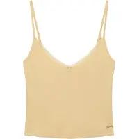 Superdry Top 'Athletic Essentials' pasteelgeel