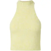 Pieces Pcsoftcrush Gebreide Top Dames Geel L