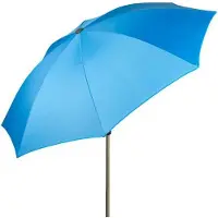 Aktive 62336 Uv50 Ø Large Tiltable Beach Umbrella 220 Cm Blauw