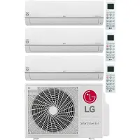 LG Triple MU3R19-090912 1x 3,5kW 2x 2,5kW Binnenunit + 1x 5,3kW Buitenunit - WiFi