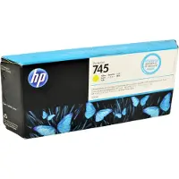 HP Ink Cartridge NO 745 Yellow 300ML