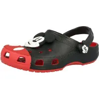 Crocs Clogs 'Mickey Mouse' vuurrood / zwart / wit
