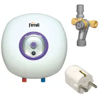 Ferroli Bravo SN10 keukenboiler 10 liter Onderaansluiting