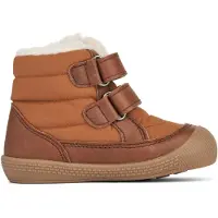 Wheat - Kid's Lauflern-Stiefel Daxi Wolle Tex - Winterschoenen 25, bruin