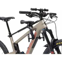 Kids Ride Shotgun - Pro 2.0 MTB Front Kindersitz/Lenker Combo Set - Kinderzitje fiets One Size, zwart