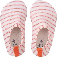 Fresk Zwemschoenen 21/22 -UV 50-bescherming – Antislip Strandschoenen – Quick Dry – Waterschoenen voor Kinderen – Elastische Pasvorm Unisex - Creme - Summer Stripes