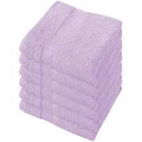 De Witte Lietaer Gastendoekjes Stephanie - 30 x 50 cm - 2 stuks - Lila - Katoen