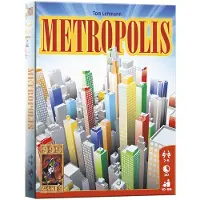 999 Games - Metropolis - Uitdagend Kaartspel met relatief eenvoudige regels - Ideaal voor tussendoor!