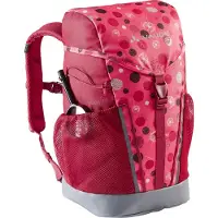 Vaude Rugzak 'Puck 10' grijs / pink / cranberry / zwart