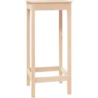 vidaXL Bartafel 50x50x110 cm massief grenenhout