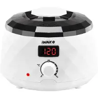 Activeshop Waxverwarmer 400ml 100W met Display voor Ontharing & Paraffine – Digitale Temperatuurregeling en Uitneembare Bak – Diamond Tech Wit
