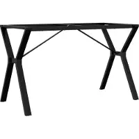 vidaXL Eettafelpoten Y-frame 120x60x73 cm staal