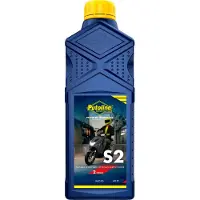Putoline Motorolie S2 2T, 1 liter fles / API TC, JASO FD, ISO-L-EGD, gedeeltelijk synthetisch