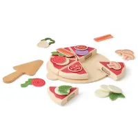 Kids Concept Pizza Kit Toy Roze Kinderen