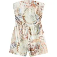 Next Jumpsuit beige / blauw / bruin