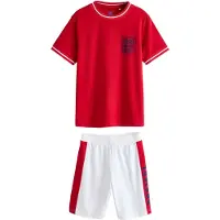 Next Nachtkledij rood / zwart / wit