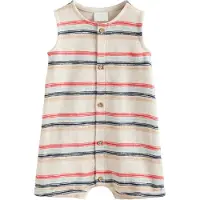 Next Rompertje/body beige / marine / pastelblauw / rood