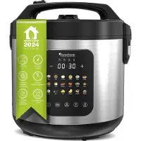 TurboTronic DMC18 Multicooker - RVS