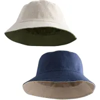 Next Hoed navy / taupe / kaki / olijfgroen