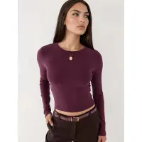Busem Lange Mouwen Crew Neck Blouse