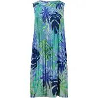 Betty Barclay Jurk ultramarine blauw / hemelsblauw / groen / spar
