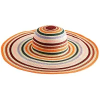 Next Hoed beige / blauw / oranje