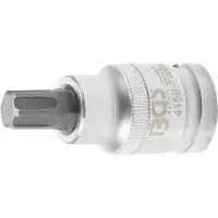Bgs Bit-Einsatz Länge 54 mm Antrieb Innenvierkant 12,5 mm (1/2") für VAG Polydrive