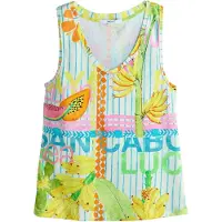 Next Top azuur / geel / groen / oranje