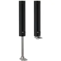 Dictator Deurvastzetter ZE-160 160mm - Zwart
