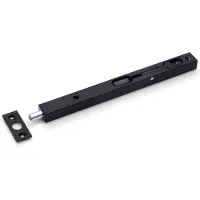 Dulimex DX - Bascule kantschuif / type 816 / 220x20x15 mm / staal / zwart