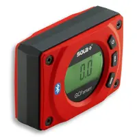 Sola Digitale hellingsmeter GO! smart, lengte 8 cm, polyamide, glasvezelversterkt, rood
