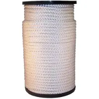 Chr. Muller Touw Nylonkoord 3Mm Gevlochten Wit 200M