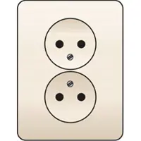 Niko originele Wandcontactdoos (WCD schakelmateriaal) - 100-67410
