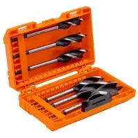 Bahco Slangeboorset voor Hout - Kort - 6 Delig - 9656-SET-6